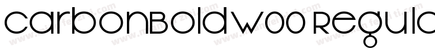 CarbonBold W00 Regular字体转换
